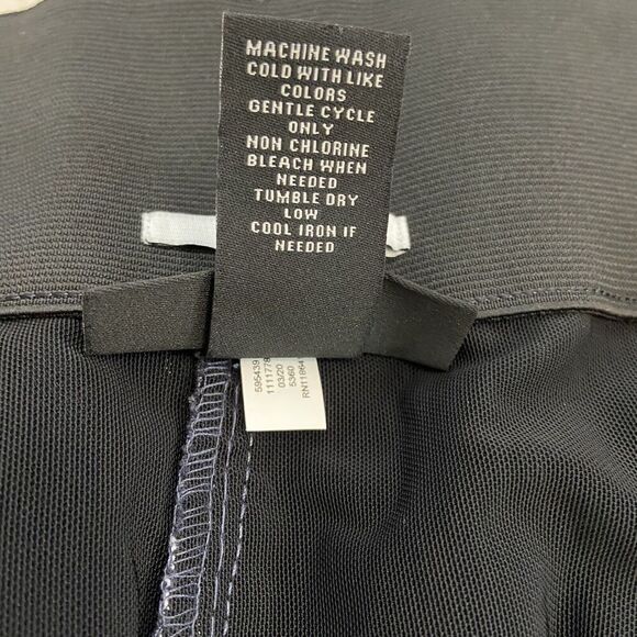 Lane Bryant The Laney Linen Blend High Rise Cropped Striped Pants Size 20 - Picture 8 of 11